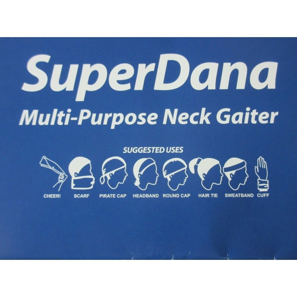 Louisiana State Tigers LSU NCAA Multi Purpose SuperDana Neck Gaiter Logo Scarf - Picture 4 of 5